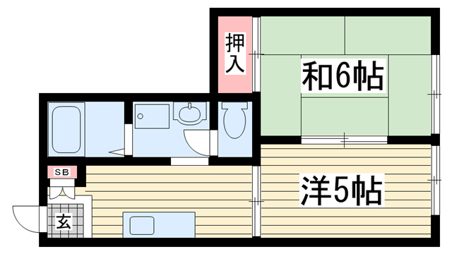 ルシエール平野C棟の間取り