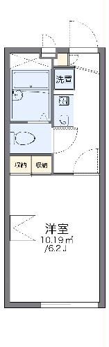 レオパレスロースマリーンの間取り