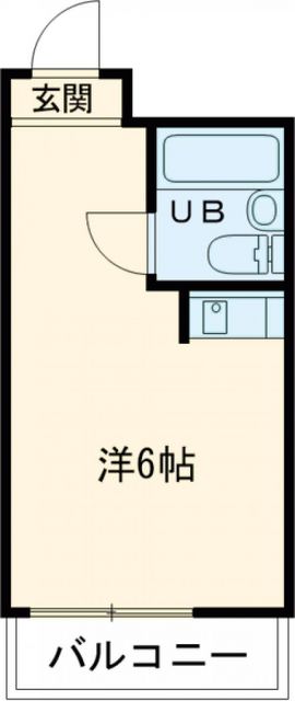 ハイシティ自由が丘第２の間取り