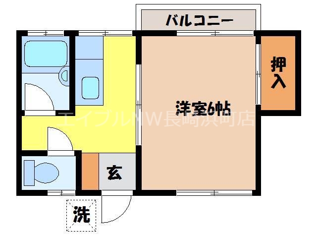 サンク日の出の間取り