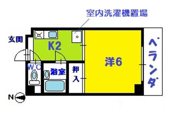 サンブレストの間取り