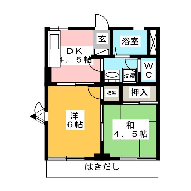 ＳＡＫＹＯ大坪町の間取り