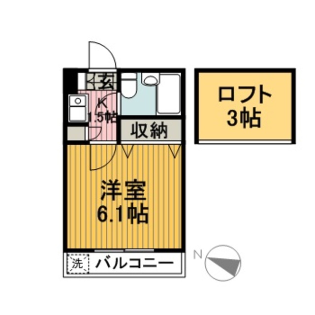 ハイライズ座間の間取り