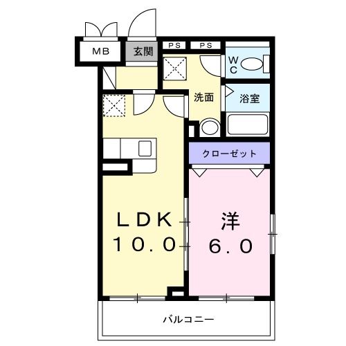 ロイヤルパイン　ストリームの間取り