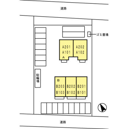 【セジュールＡＩ　B棟のその他】