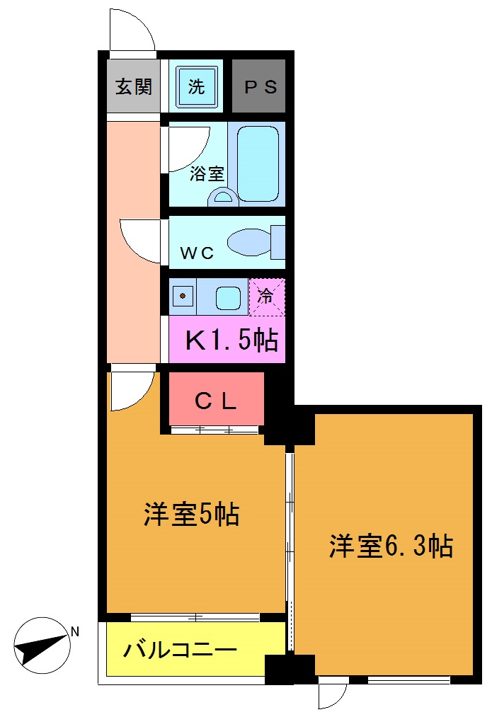 テラス１３７の間取り