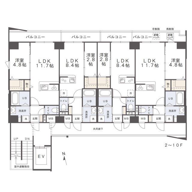 【北九州市小倉北区紺屋町のマンションのその他】