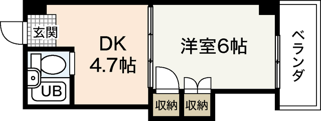 第３佐野ビル（南観音）の間取り