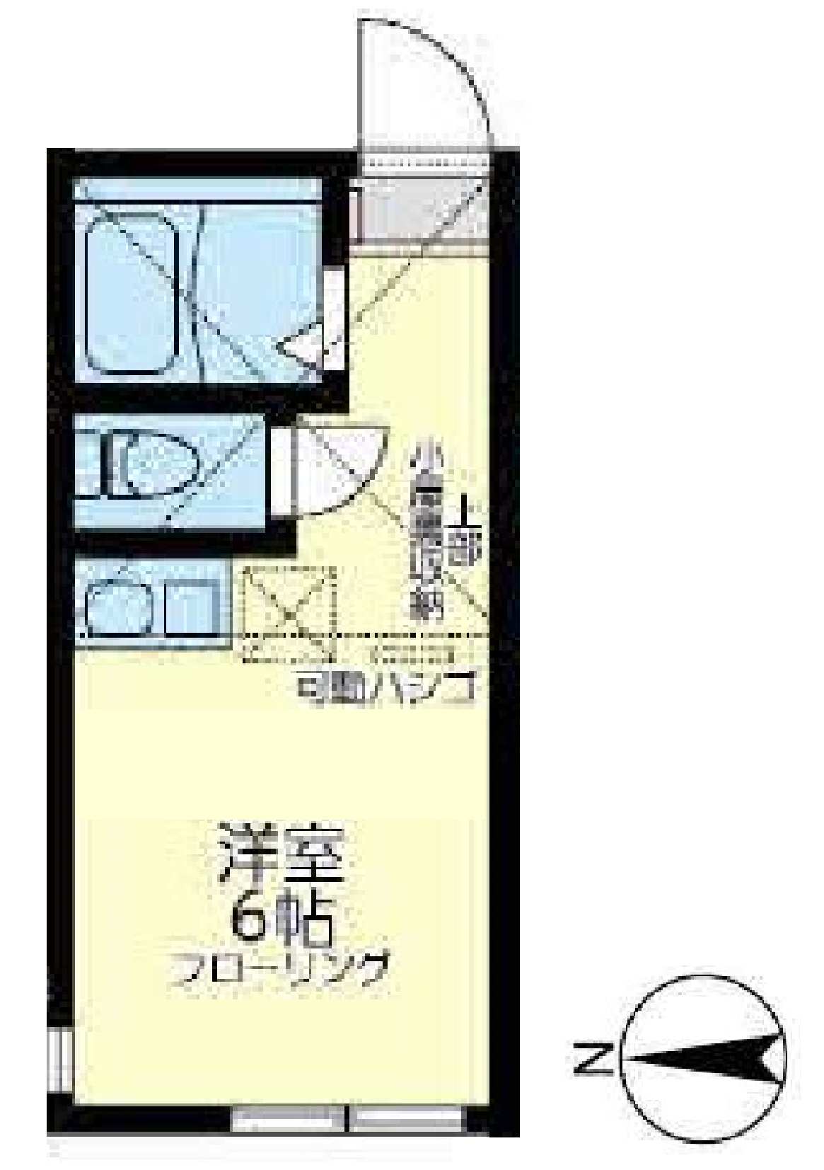 ユナイト浜町マイペンライの間取り