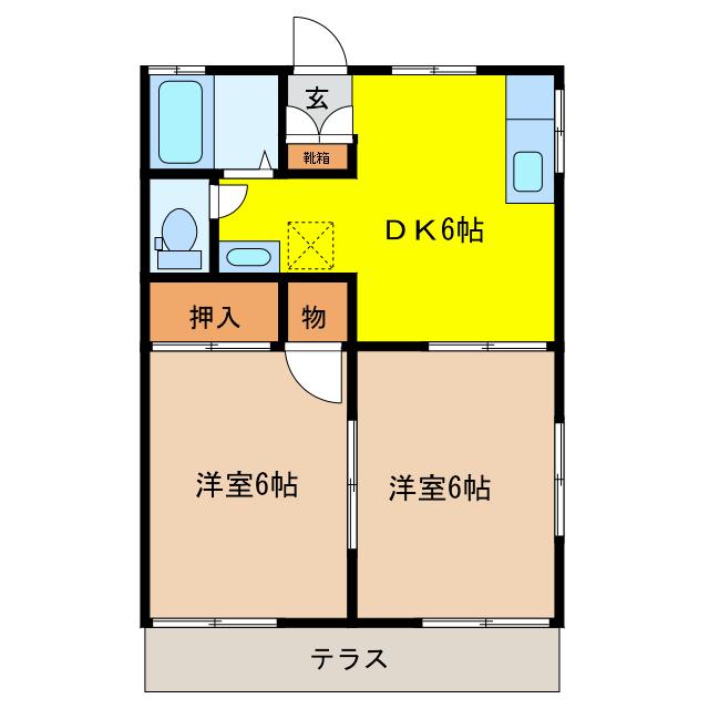 セザール城の間取り