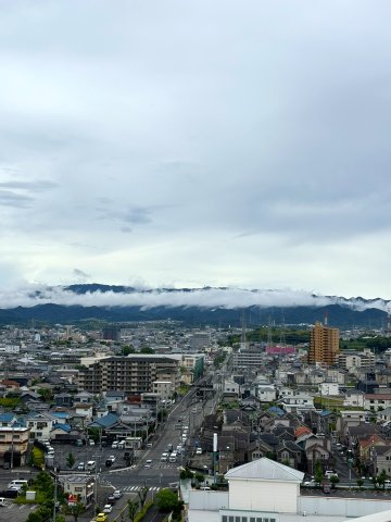 【佐野湊団地1号棟の眺望】