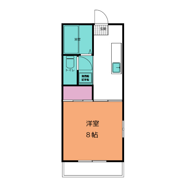 ロジュマンＩの間取り