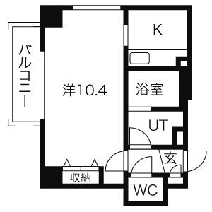 【プロシード金山の間取り】