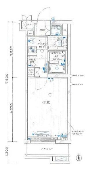 ルーブル練馬沼袋の間取り