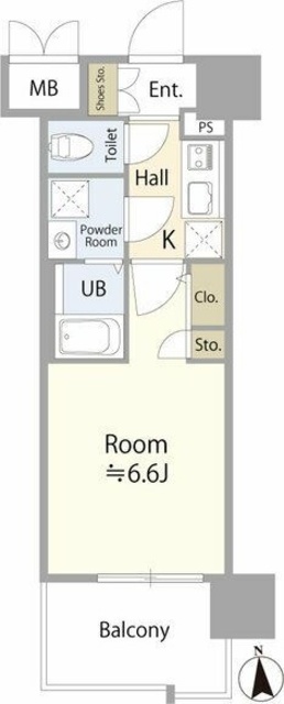 エスリード葵 広小路通の間取り