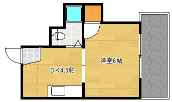 コーポ西田の間取り