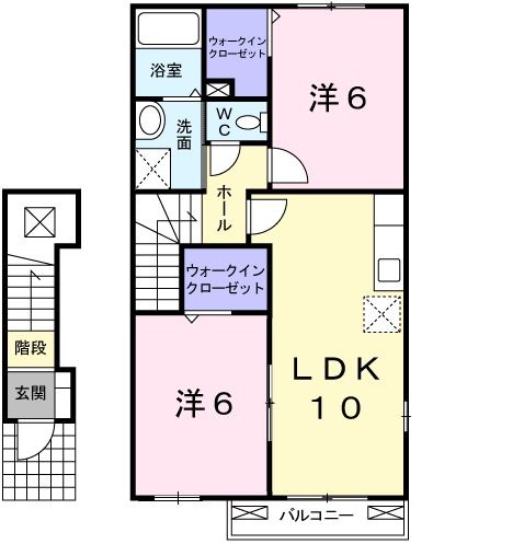 メゾン　ブリーズ　IIの間取り