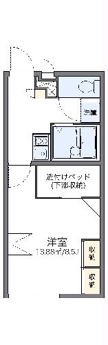 レオパレスレインボーIIの間取り