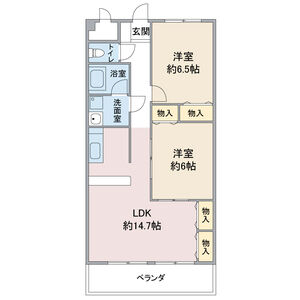 カシータス城下の間取り