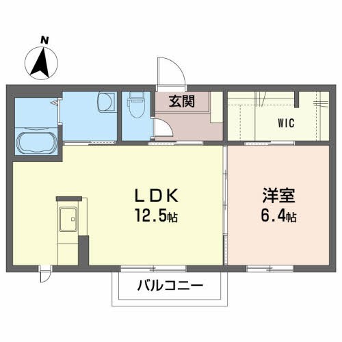 カウベルの間取り