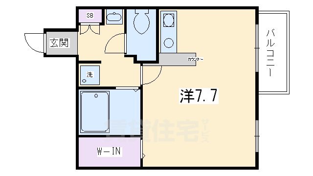 ライブ寺町通りの間取り