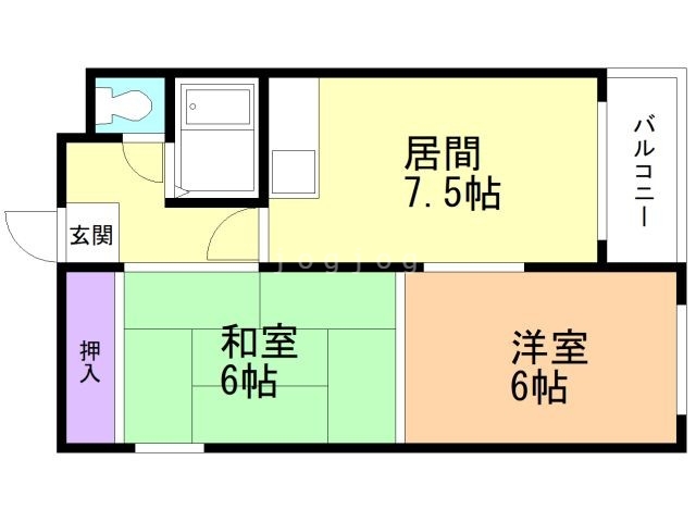 ローヤルハイツ澄川の間取り