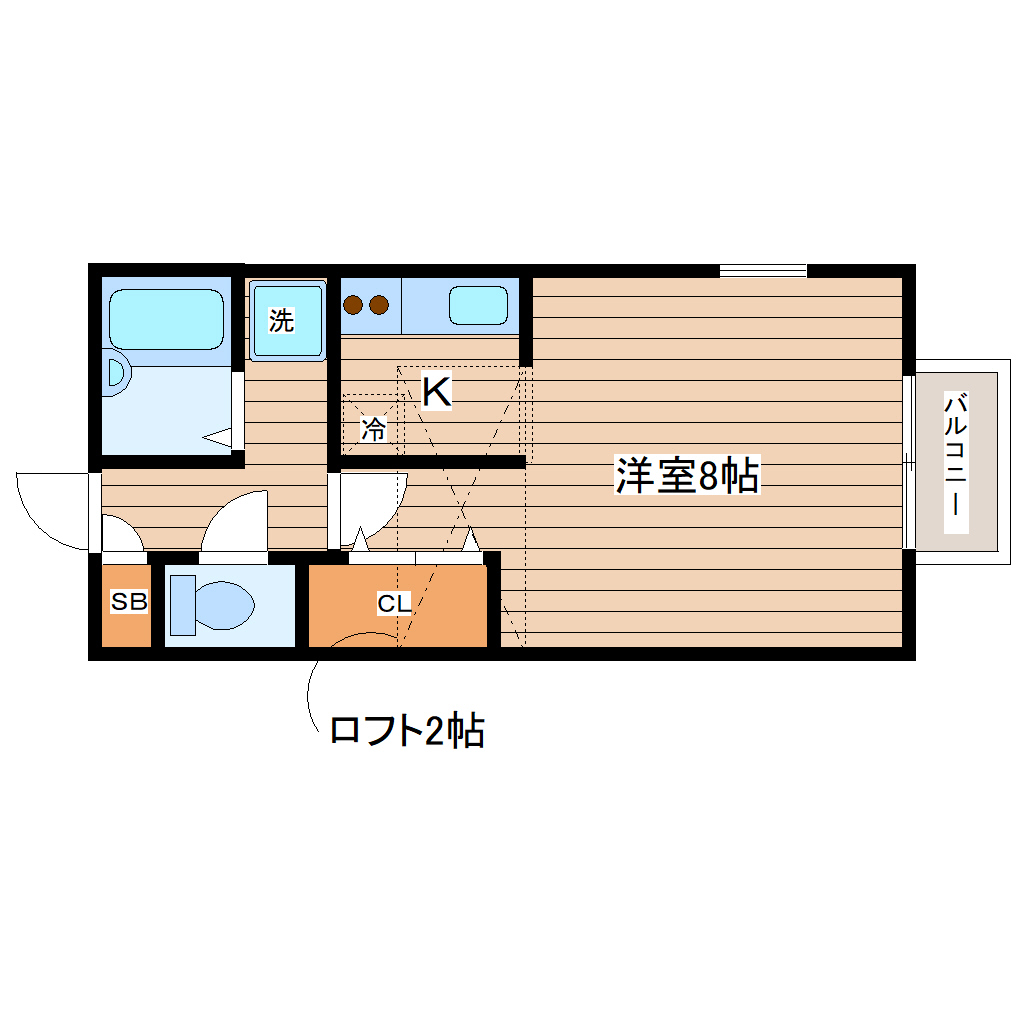 レジデンス花壇センチュリーの間取り