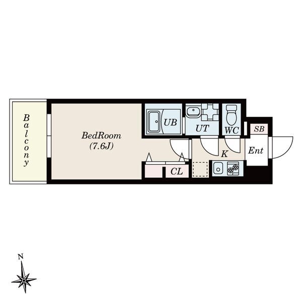 Ｓ－ＲＥＳＩＤＥＮＣＥ桜本町ａｗｅｓｏｍｅの間取り