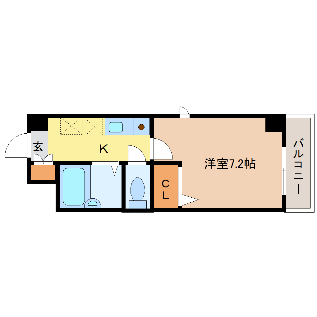 グレイスハイツ榴岡の間取り