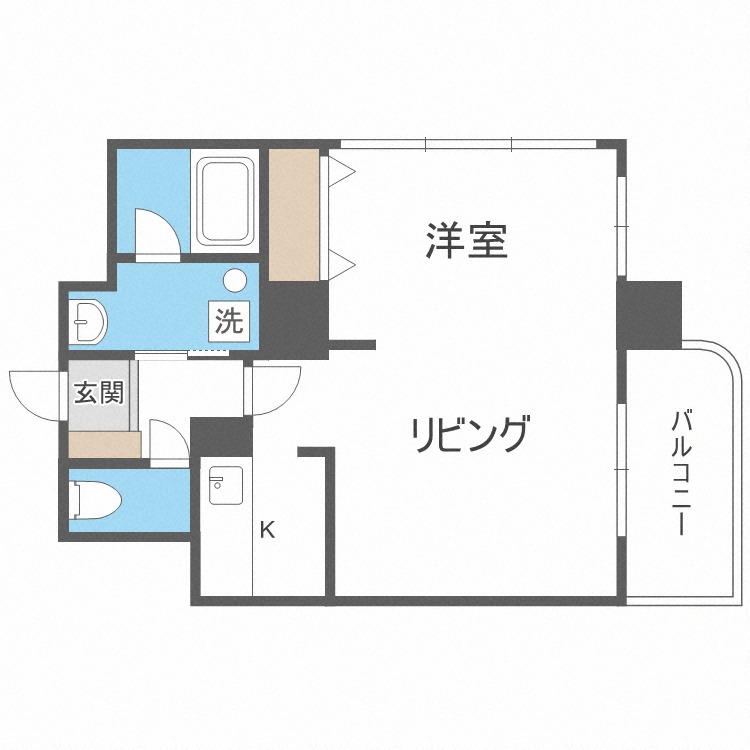 カーサ・アモールの間取り