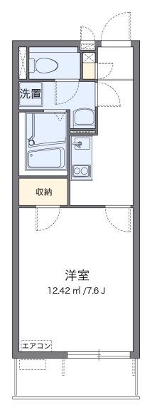 カーサフェリチタの間取り