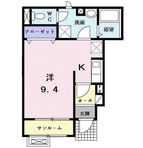 ラフレシールの間取り