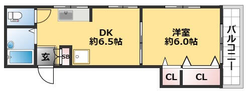 タカラハイツの間取り