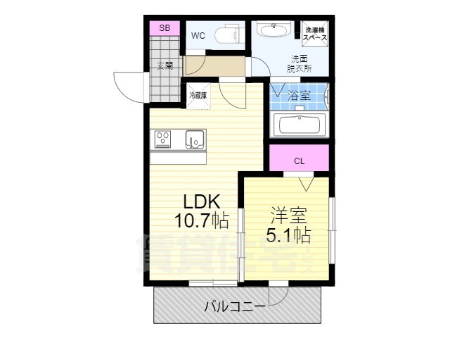 ルラシオン里町の間取り