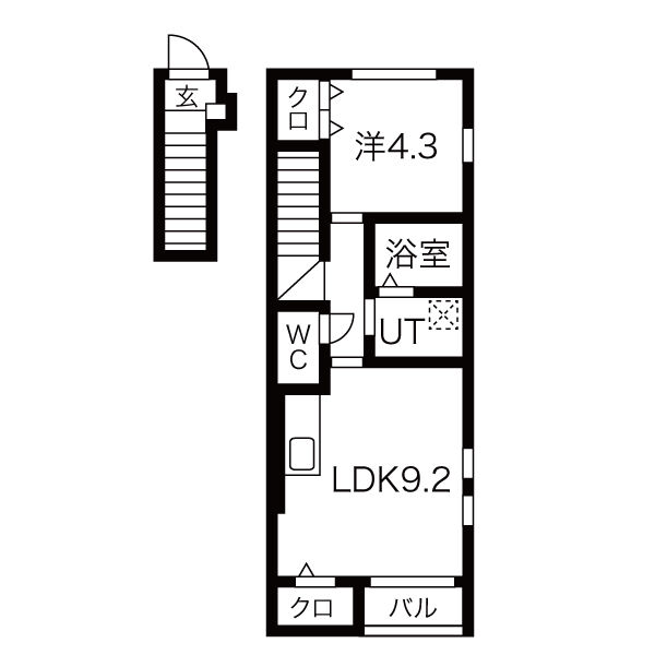 アリビオMの間取り