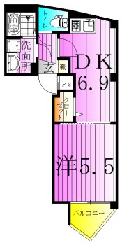 オプンティア大師前の間取り