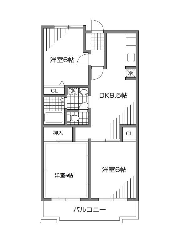 ウィンダム宮前の間取り