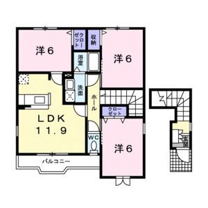 アルカンシエルの間取り