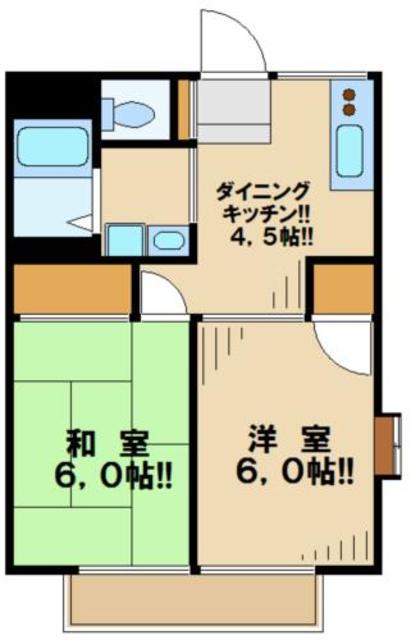 ウエストヒルズ・ショウBの間取り