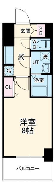 S-RESIDENCE堀田NorthIIの間取り