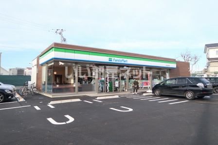コンビニ　ファミリーマート 土浦木田余西台店（コンビニ）まで437m