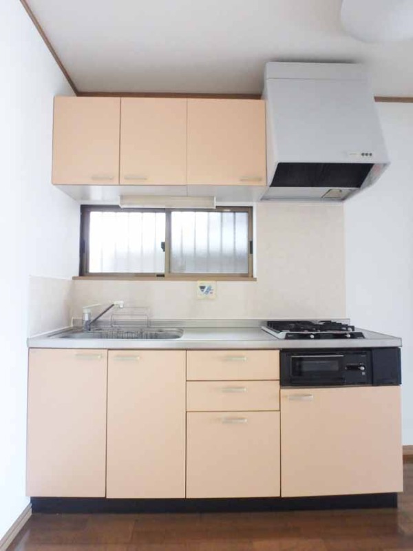 キッチン　２口コンロ付きシステムキッチン！