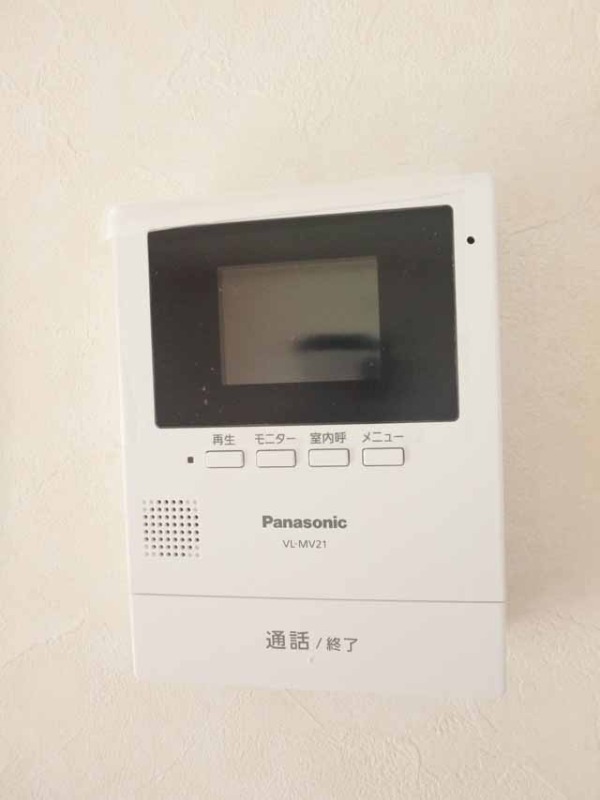 セキュリティ　モニターホン付きで来客時も安心です♪