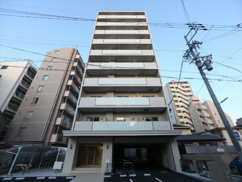 建物外観　外観　オートロック防犯カメラTVモニターホン宅配BOX完備