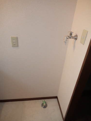 洗面設備　洗濯機置場