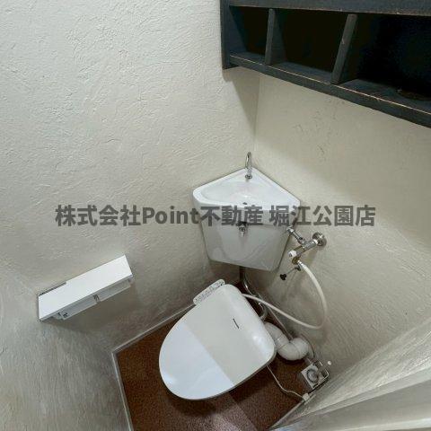 ＪＲ大阪環状線 福島駅 徒歩9分 12階建 築53年のトイレ写真