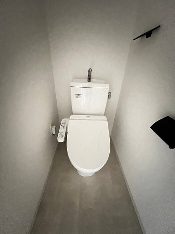 トイレ　ゆったりとした空間のトイレです