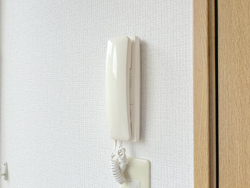 セキュリティ　インターフォンが付いています♪