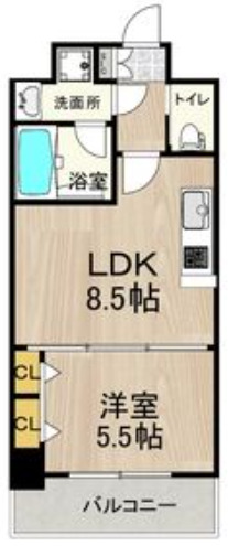 プレジオ神戸WESTの間取り写真