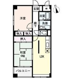キンキマンションの間取り写真